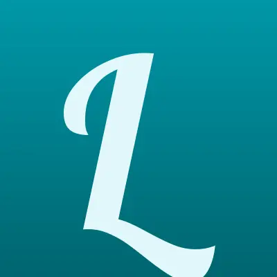 LINGVO LINK, языковой центр, лого-визитка